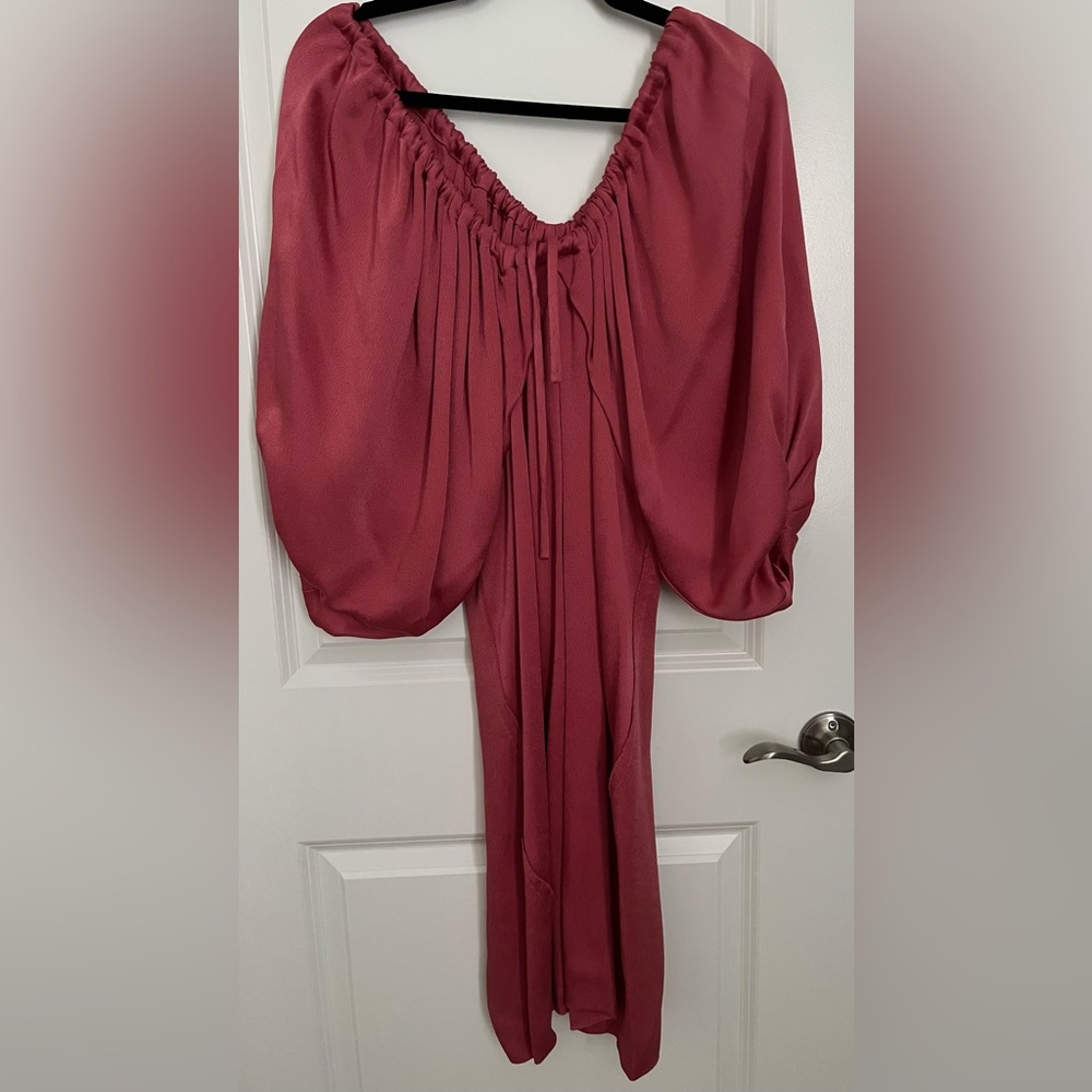 Thakoon Rose Pink Textured Dress
